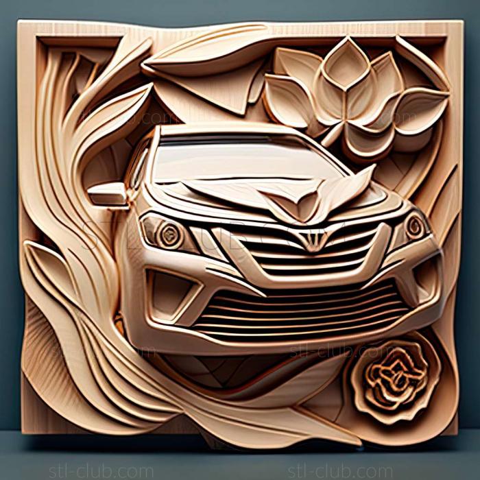 3D мадэль Toyota Venza (STL)